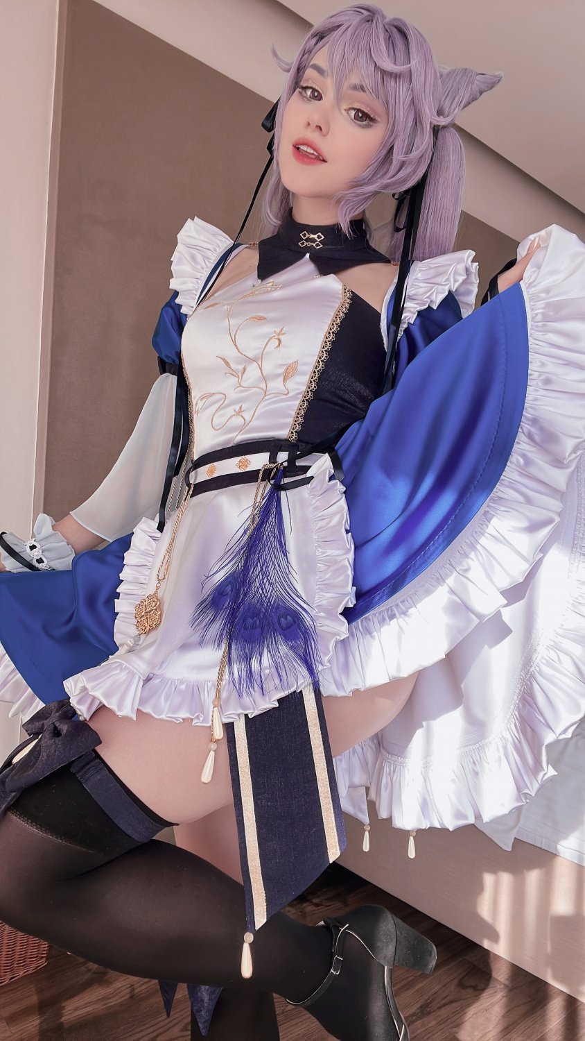 shirogane Keqing maid #8Tu3EtYH