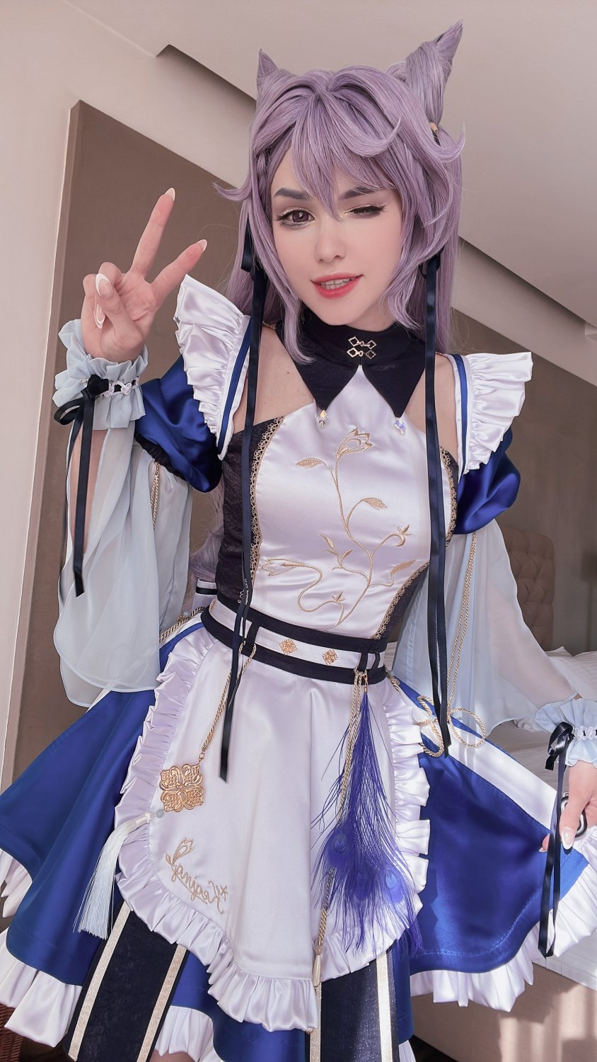 shirogane Keqing maid #M7OVyqEd