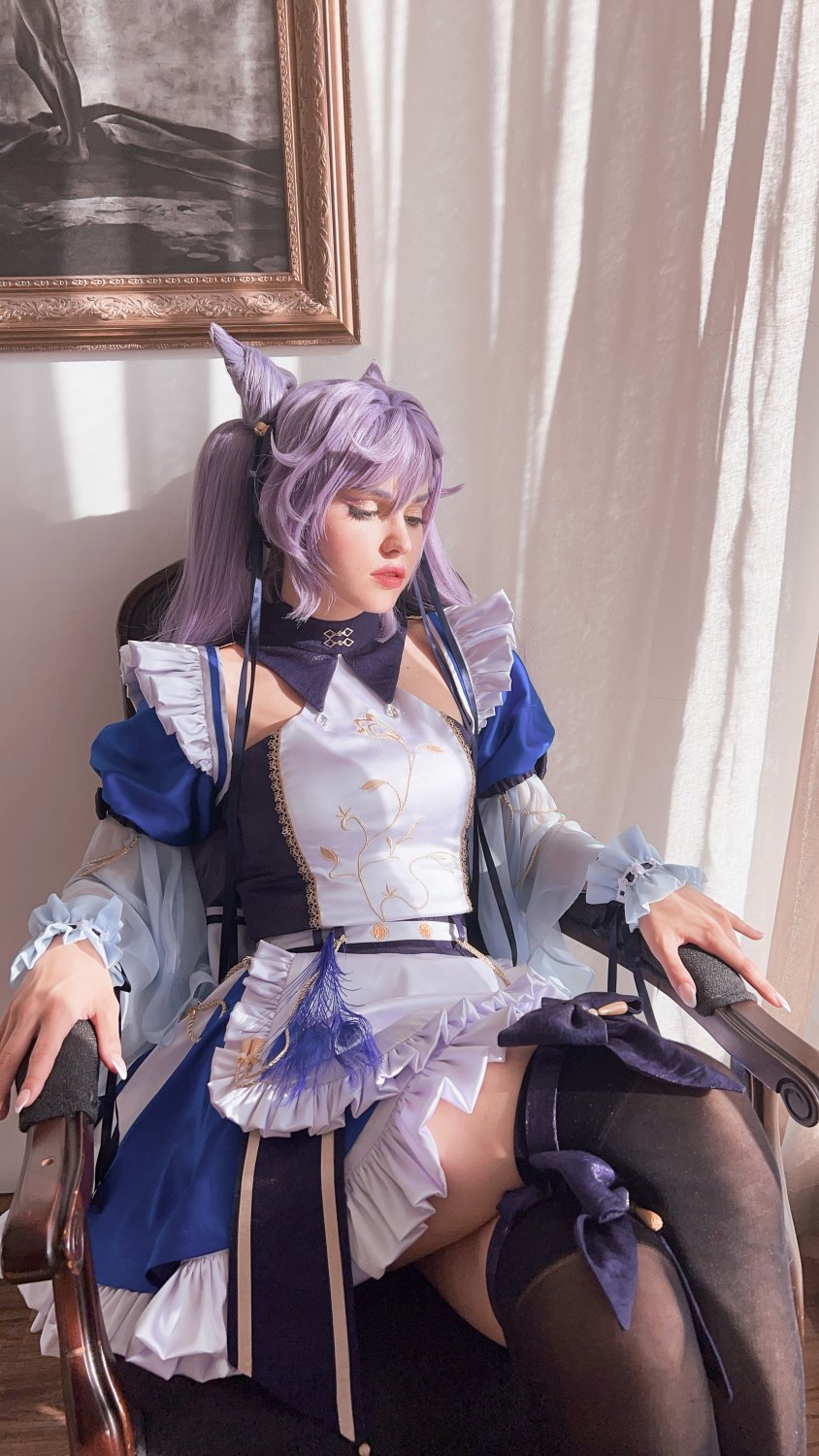 shirogane Keqing maid #OEsJI8pv