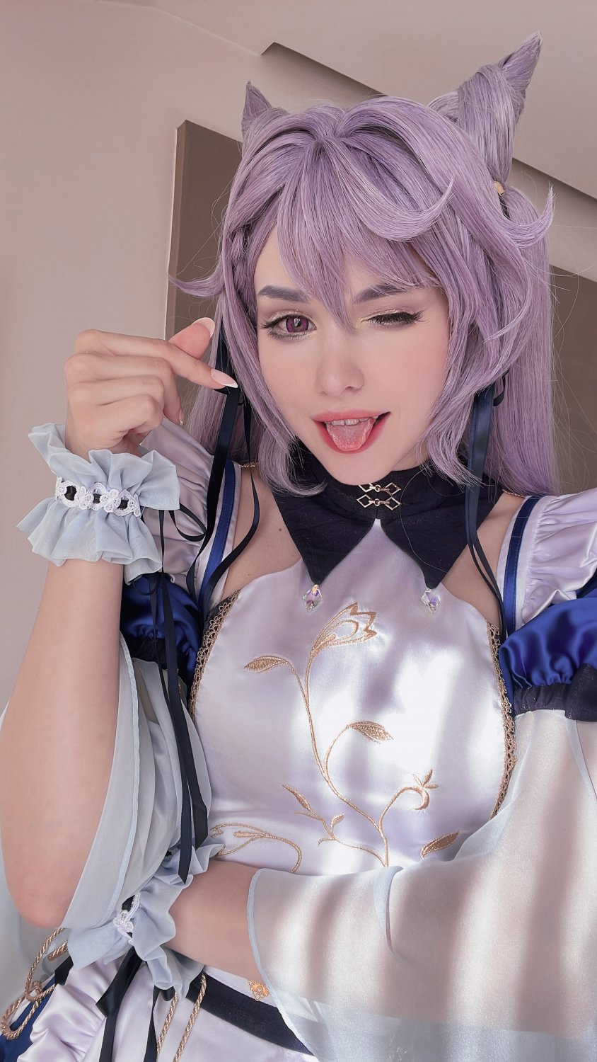 shirogane Keqing maid #oXfPJhQZ