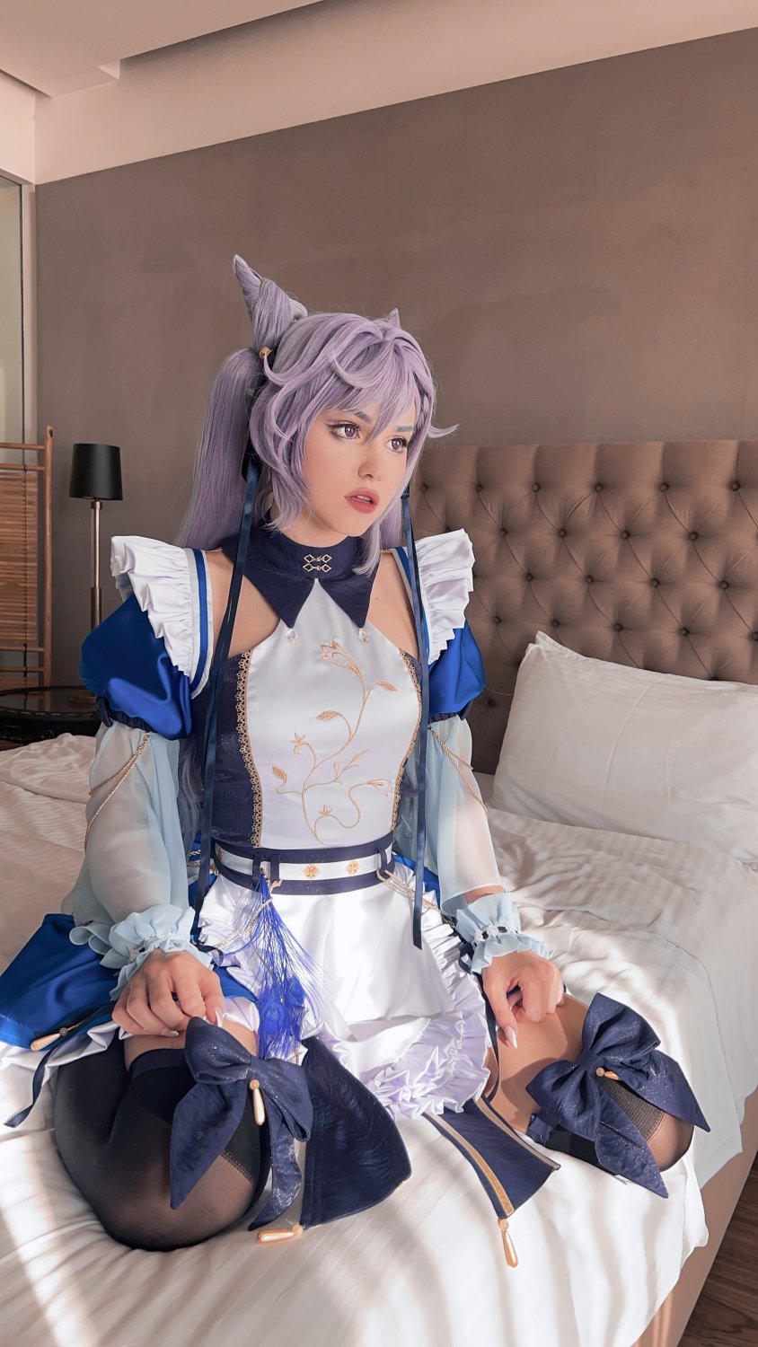 shirogane Keqing maid #qG68TxNA