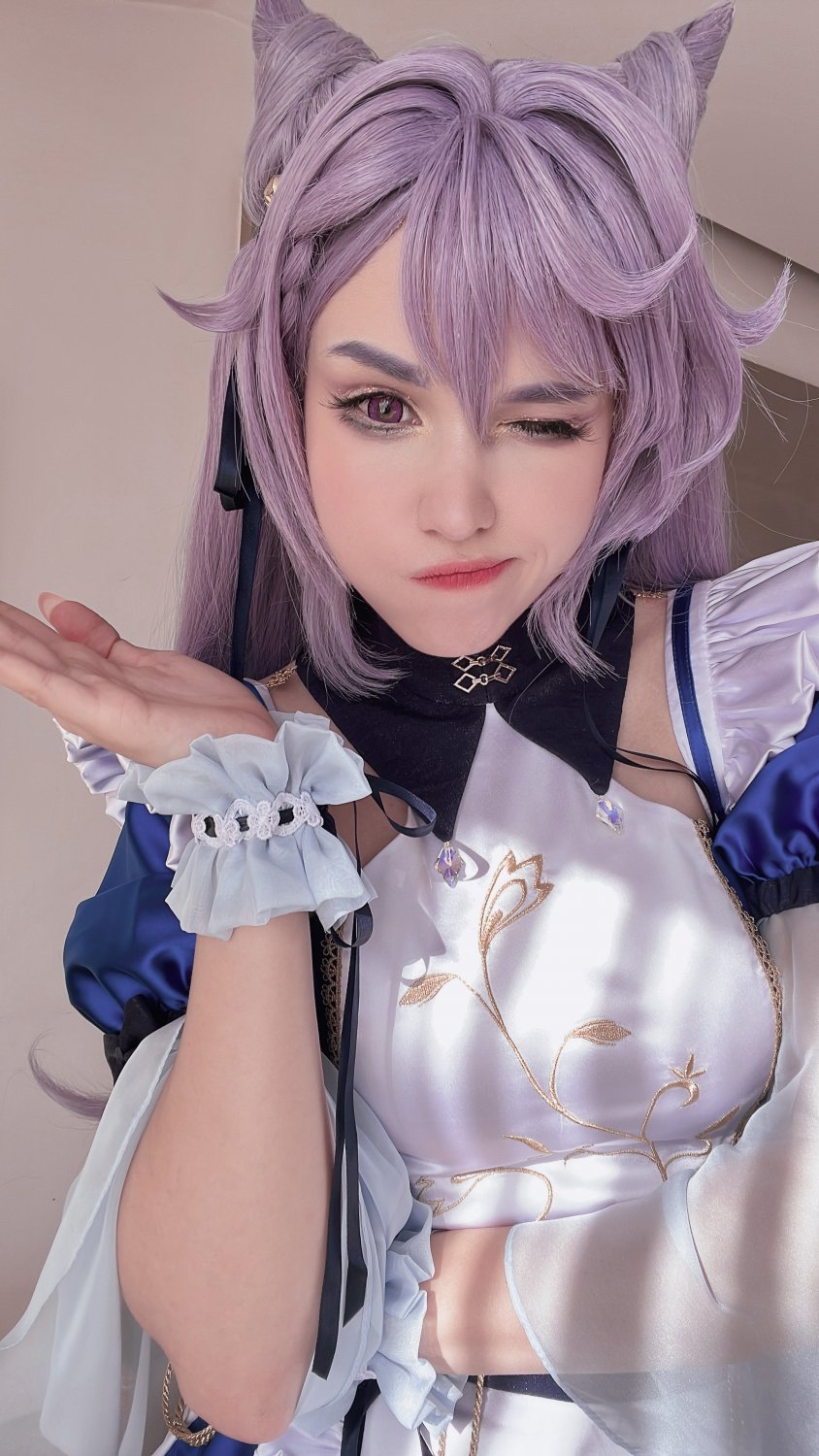 shirogane Keqing maid #tfUy0X1g