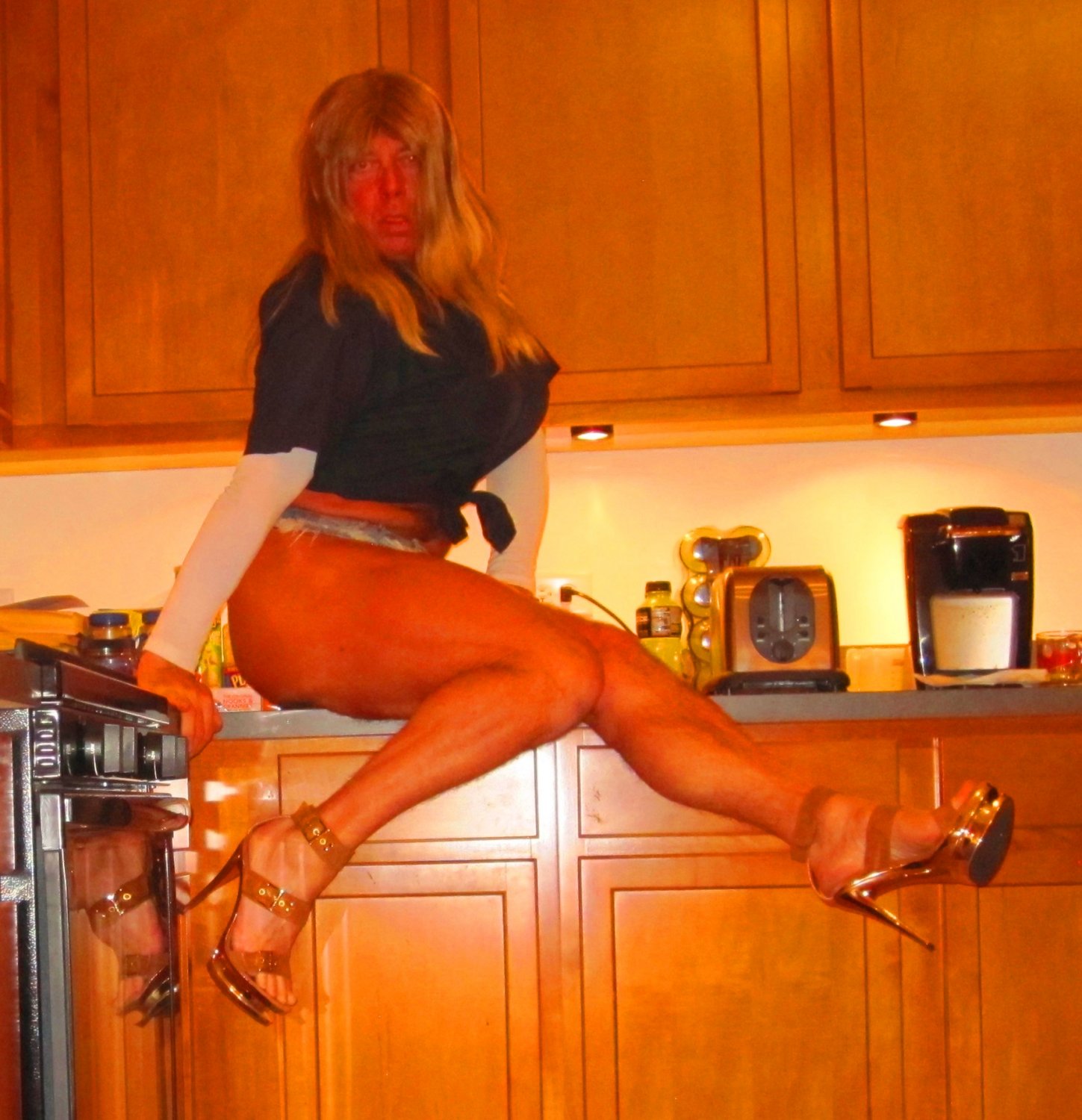 Raquel St.Clair Blonde Slut #4LObmed1