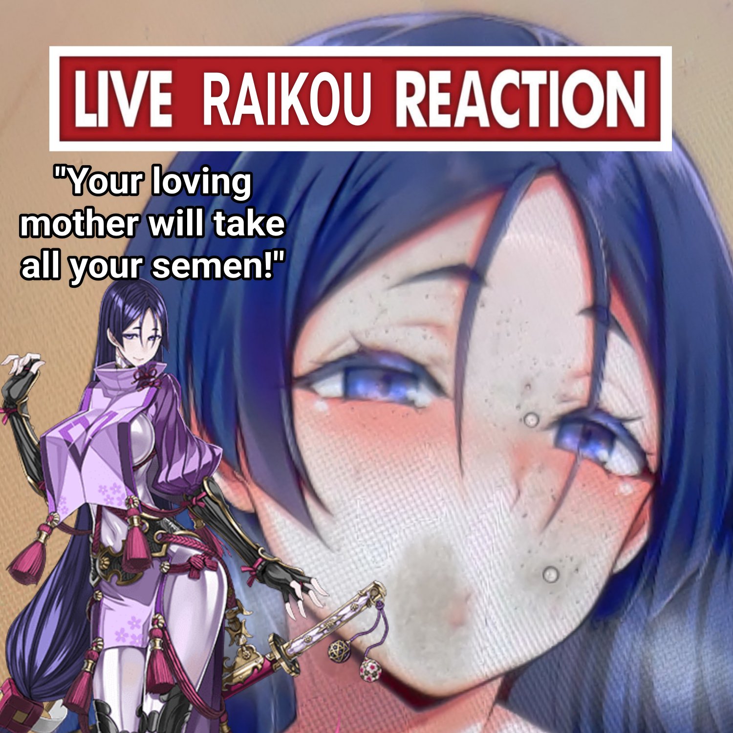 Minamoto no Raikou Reacts to Me Cumming on Her (AI Voice) #ivlTvzwk